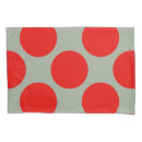 Search for modern geometric pattern pillowcases Red