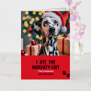 Search for naughty list christmas cards Cat