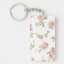 Search for flowers designs rectangular key rings Garden