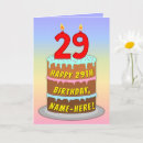 Search for age 29 cards 29 years old