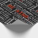 Search for kindness wrapping paper Be kind
