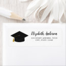 Search for monogram graduation return address labels Simple