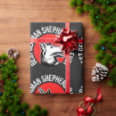 Search for german shepherd wrapping paper Animal