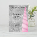 Search for silver unicorn invitations Girly