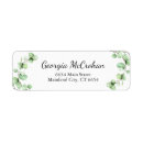 Search for spring wedding return address labels Foliage