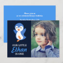 Search for penguin boy birthday invitations Cute