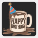 Search for coffee happiness stickers Brown