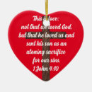 Search for bible verses heart shaped ceramic christmas tree decorations Christian