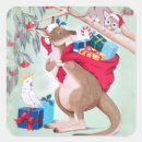 Search for christmas kangaroo stickers Animals
