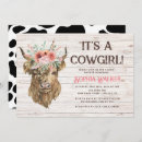 Search for highland cow baby girl shower invitations Pink