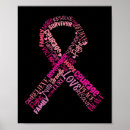 Search for cancer awareness ribbons posters Breast cancer support