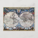 Search for historical world map postcards Cartography