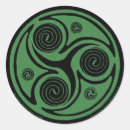 Search for celtic design stickers Spiral