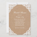 Search for burlap lace bridal shower invitations Barn