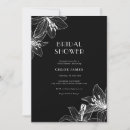 Search for lily bridal shower invitations Simple