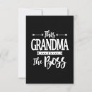 Search for funny boss cards Grandma