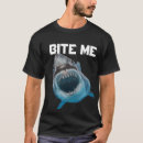 Search for shark bites tshirts Funny
