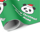 Search for panda christmas wrapping paper Funny