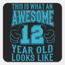 Search for 12 years stickers Boy