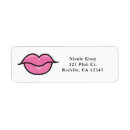 Search for pink lips return address labels Salon