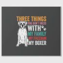 Search for boxer wrapping paper Animal