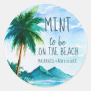 Search for vintage tropical stickers Destination