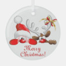 Search for cartoon character christmas tree decorations Reindeer