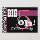 Search for big 5 birthday invitations Party