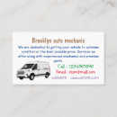 Search for van transportation business cards Vehicle