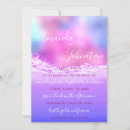 Search for purple ombre wedding invitations White