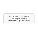 Search for charming return address labels New home