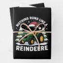 Search for tractor wrapping paper Winter