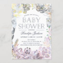 Search for succulent baby shower invitations Modern