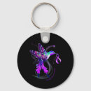 Search for pancreatic cancer ribbon key rings Awareness