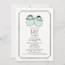 Search for green shoe invitations Boho
