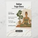 Search for yoga classes flyers Promotional