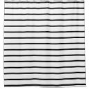 Search for black white striped shower curtains Pattern