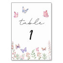 Search for butterfly wedding table cards Wildflower