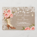 Search for burlap bridal shower invitations Country
