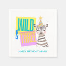 Search for zebra napkins Blue