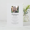 Search for elegant funeral invitations Order of service