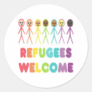 Search for welcome stickers Refugee