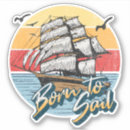 Search for sunset sail stickers Nautical