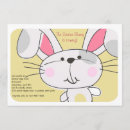 Search for easter egg hunt birthday invitations Rabbit