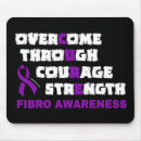 Search for fibromyalgia awareness mouse mats Purple