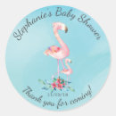 Search for baby pink flamingo stickers Watercolor