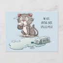 Search for a to cry on postcards Cat