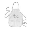 Search for rabbit drawing aprons For kids