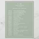 Search for minimalist wedding programs Simple