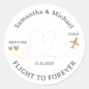 Search for plane wedding stickers Travel